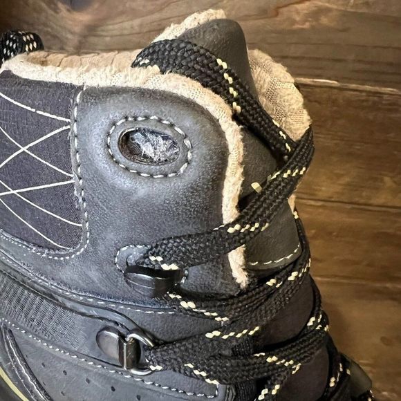 Mens Vasque Coldspark Black Insulated Waterproof Snow Winter‎ Boots Size 7.5 M - Picture 5 of 7